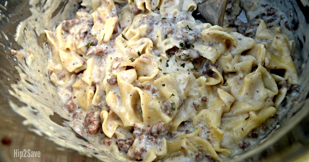 Instant Pot Hamburger Stroganoff Recipe | Samsung Food App