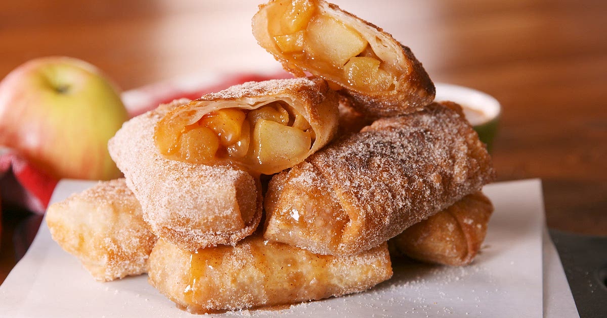 Caramel Apple Egg Rolls Recipe | Samsung Food App