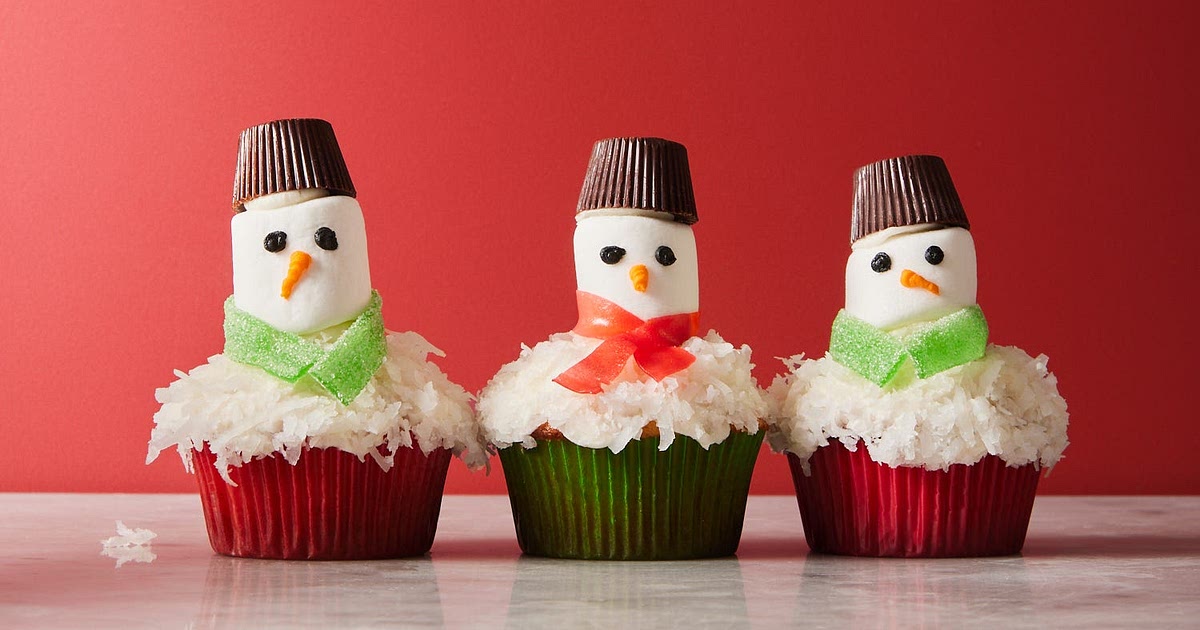 Snowman Cupcakes Recipe | Samsung Food App