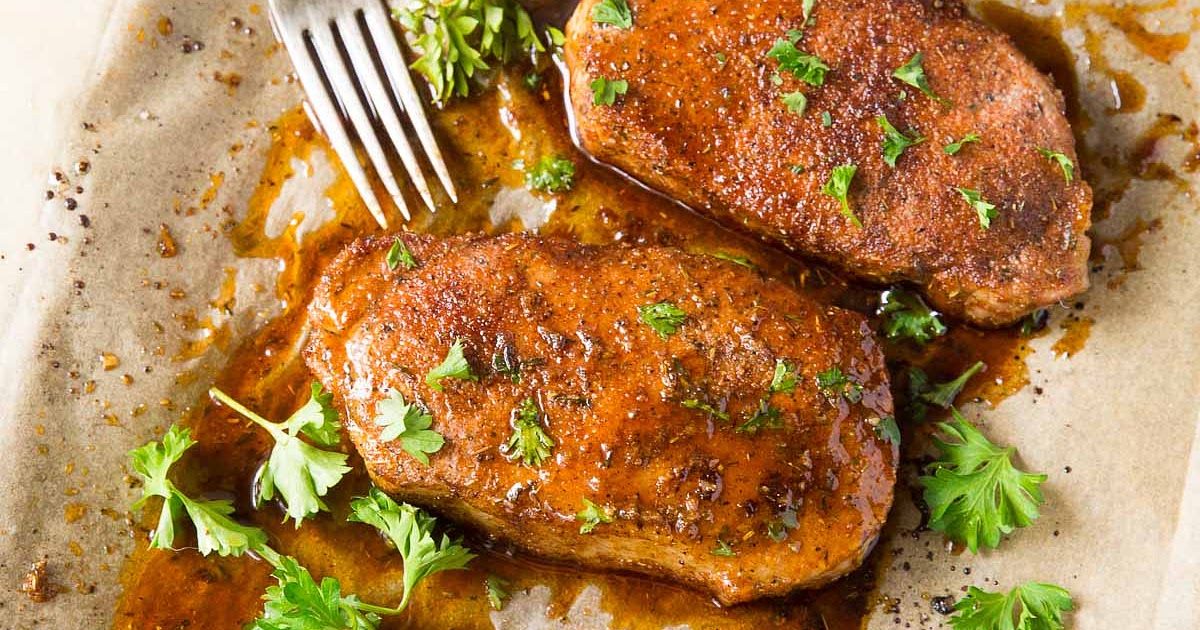 Baked Pork Chops Recipe | Samsung Food App
