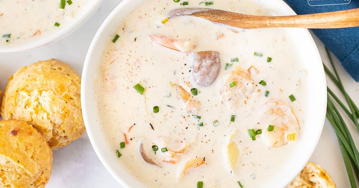 Seafood Chowder Recipe | Samsung Food App