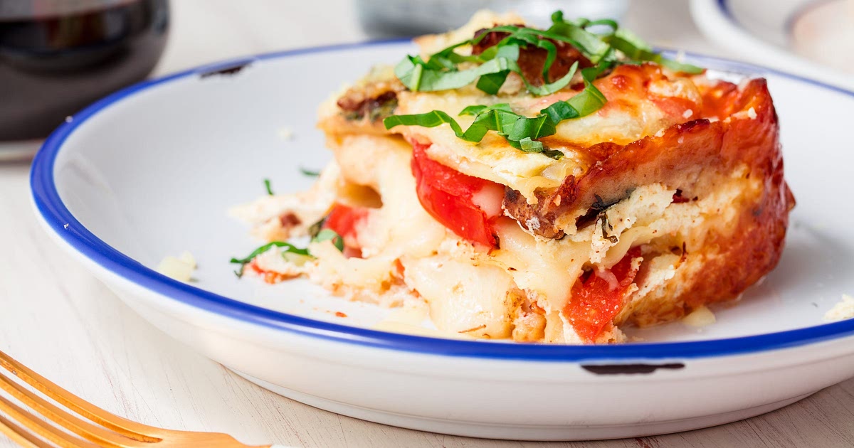 Caprese Chicken Lasagna Recipe | Samsung Food App