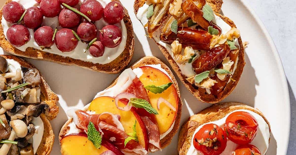 Simple Ricotta Toast Ricotta Toast with 6 Easy Ways to Top It Recipe | Samsung Food App