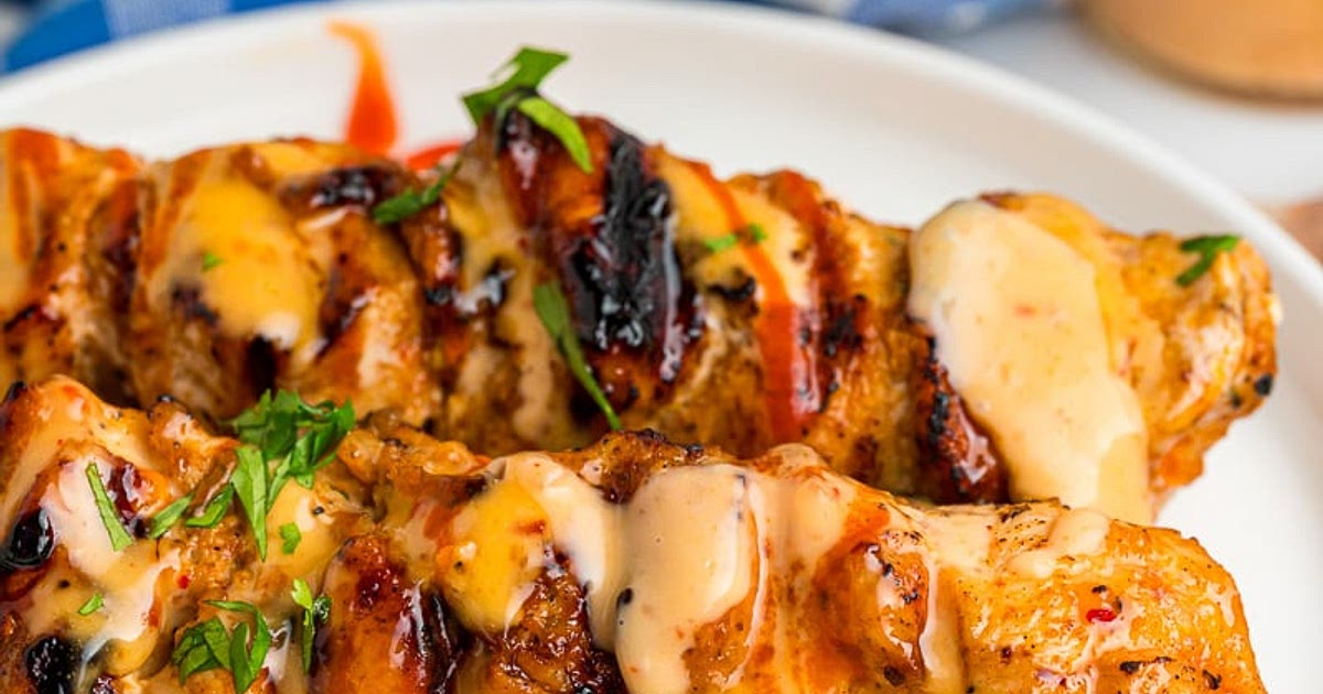 Bang Bang Chicken Skewers Recipe | Samsung Food App