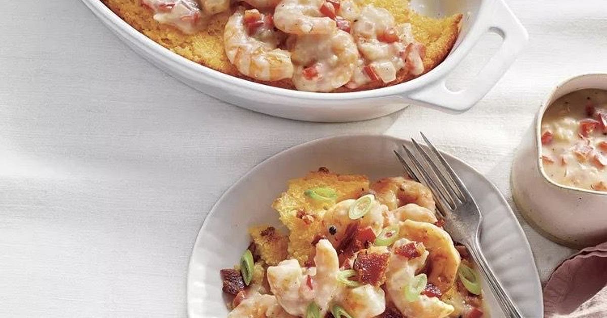 Shrimp and Grits Casserole Recipe | Samsung Food App