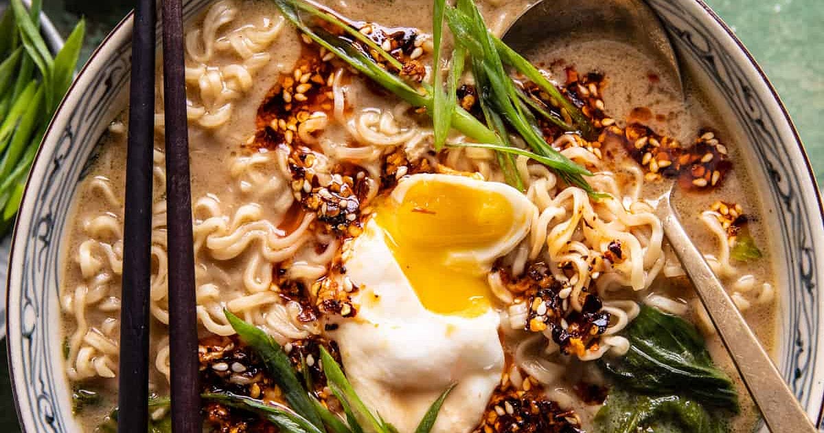 25 Minute Chili Oil Egg Ramen Recipe | Samsung Food App