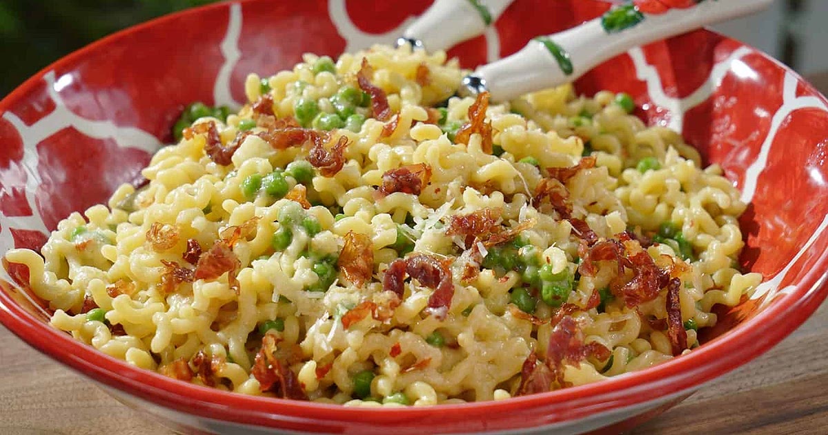 Aglio E Olio with Peas and Prosciutto Recipe | Samsung Food App