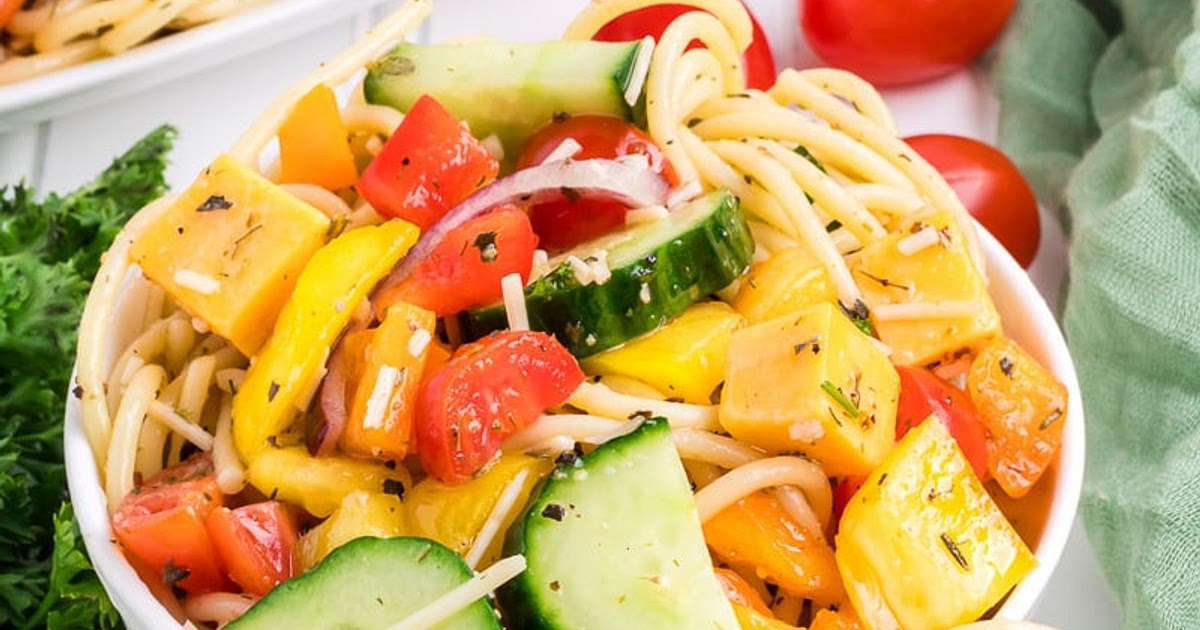 Easy Spaghetti Pasta Salad Recipe | Samsung Food App