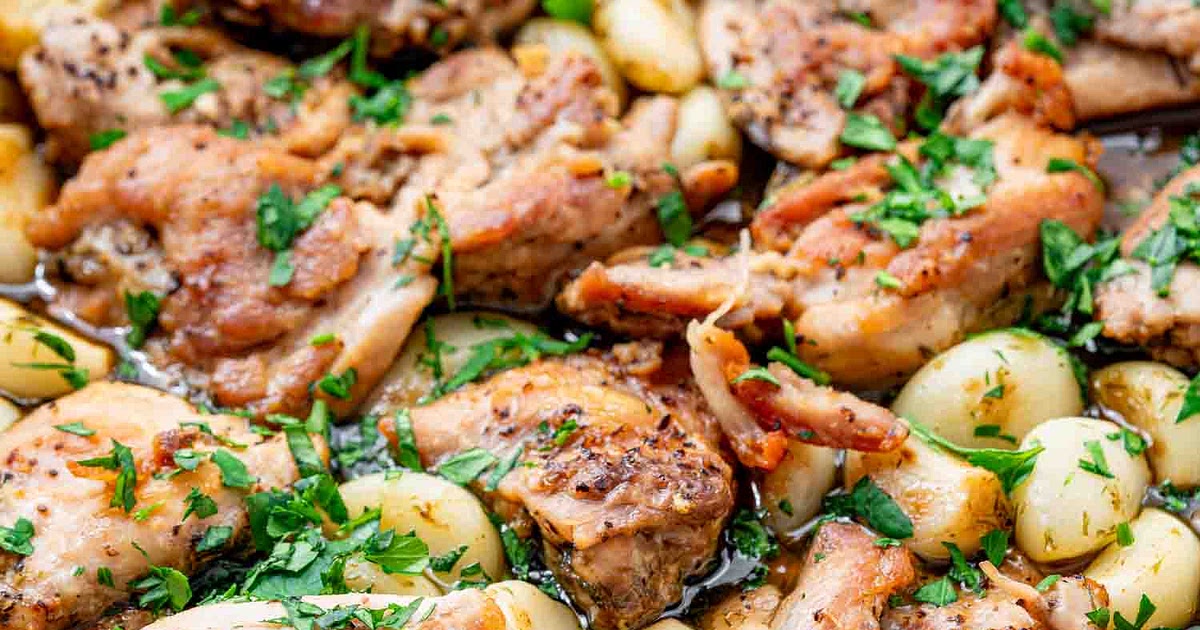 Chicken with 40 Cloves of Garlic Recipe | Samsung Food App