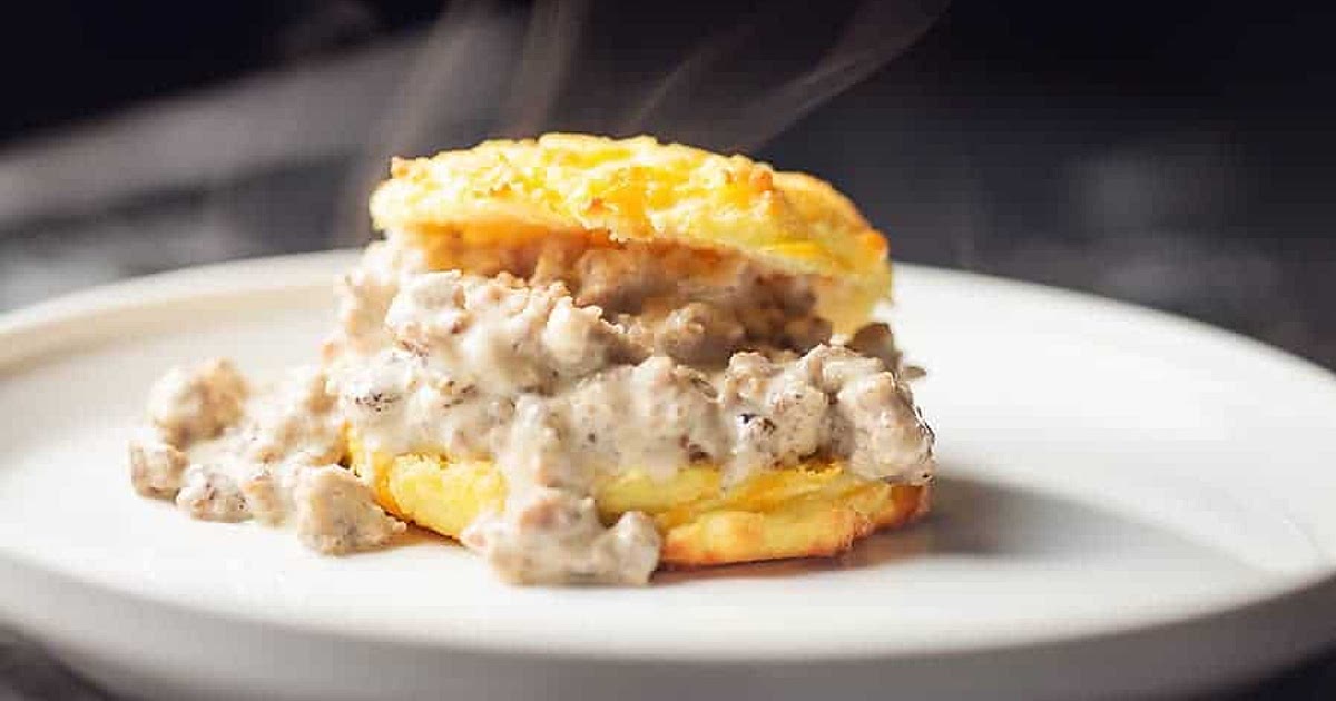 Keto Biscuits and Gravy Recipe | Samsung Food App