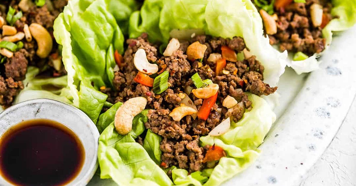 Asian Beef Lettuce Wraps Recipe | Samsung Food App