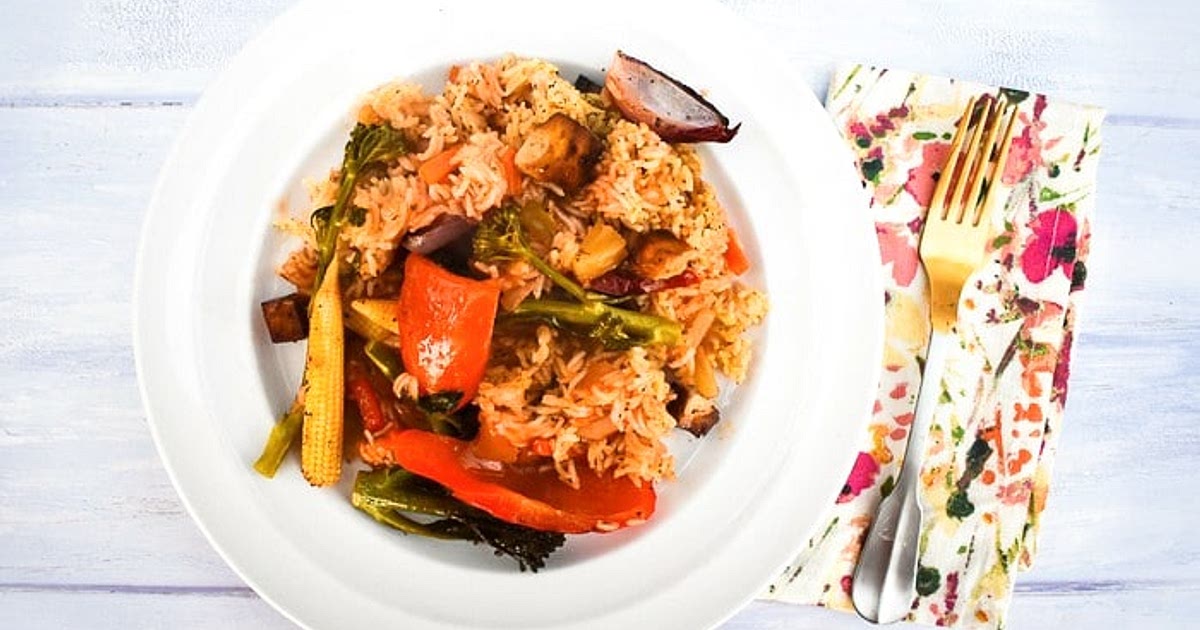 Chinese Sweet & Sour Tofu Rice Bake Recipe | Samsung Food App