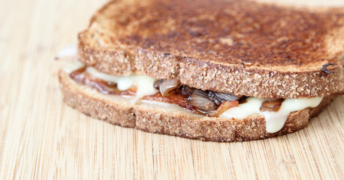Bacon & Caramelized Onion Grilled Cheese Recipe | Samsung Food App