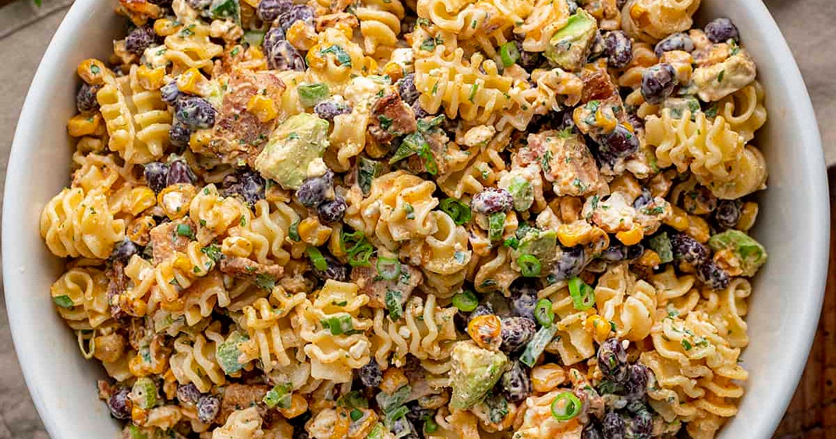 Corn Pasta Salad Recipe | Samsung Food App