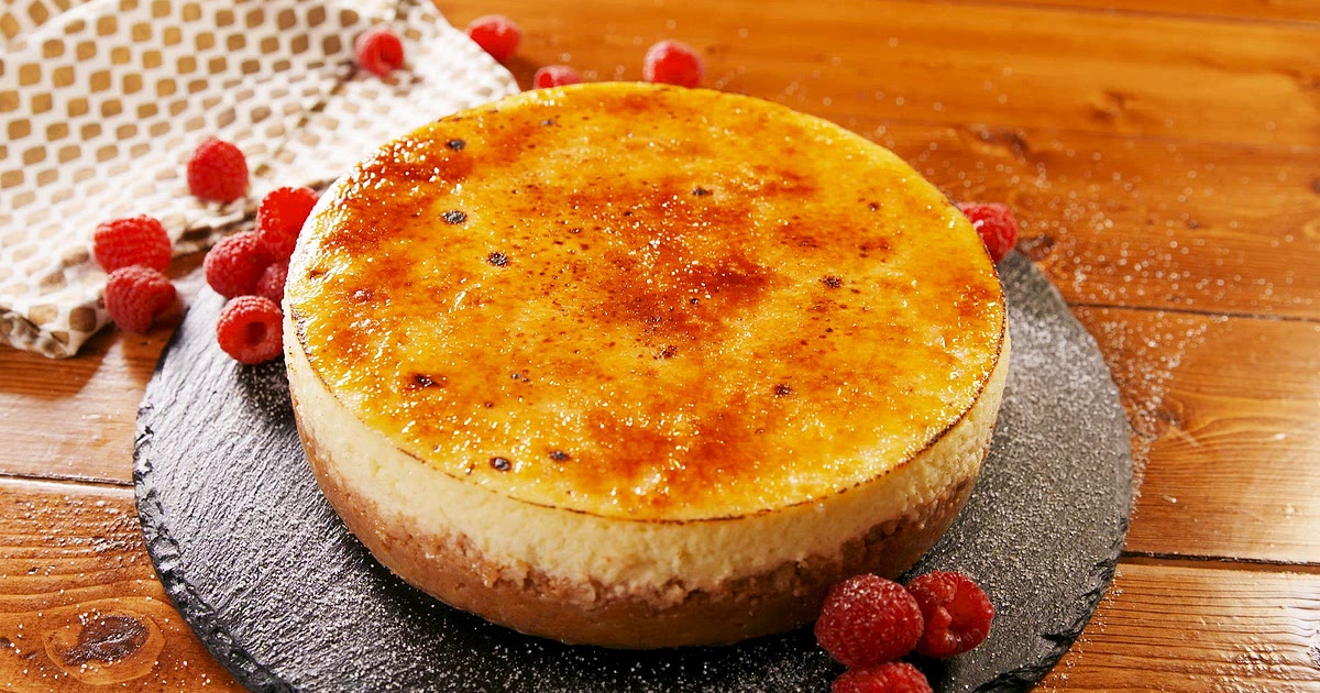 Crème Brûlée Cheesecake Recipe | Samsung Food App