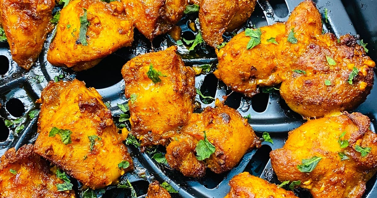 Air Fryer Nashville Hot Chicken Bites Recipe | Samsung Food App