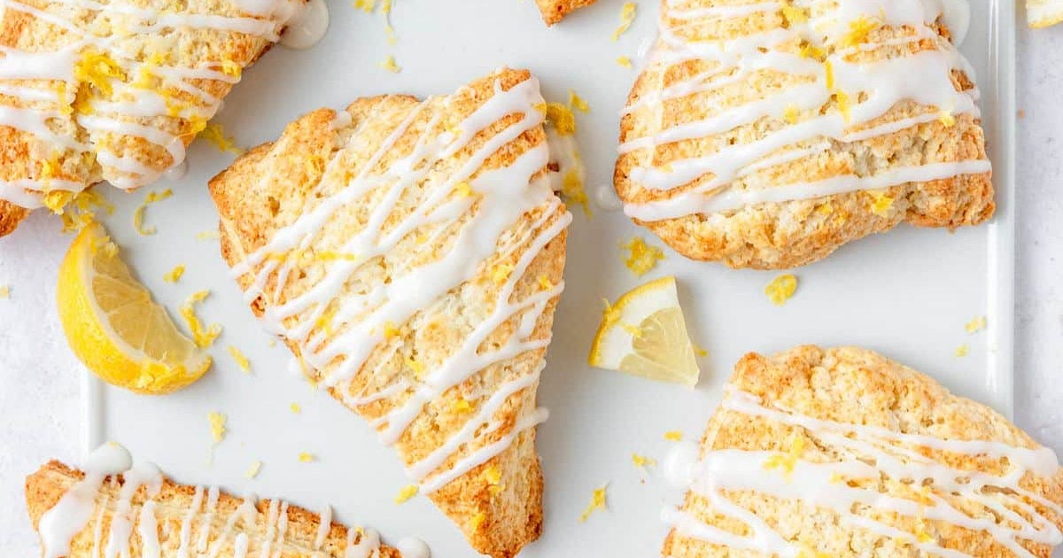 Lemon Scones Recipe | Samsung Food App