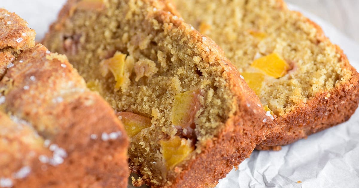 Spiced Peach Bread Recipe | Samsung Food App