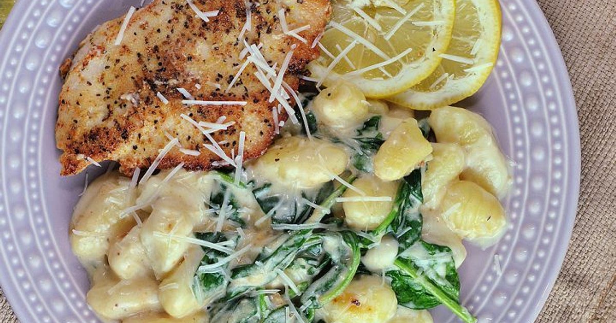 Creamy Lemon Chicken Gnocchi Recipe | Samsung Food App