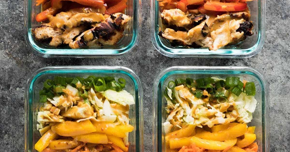 Satay Chicken Lunch Bowls Recipe | Samsung Food App