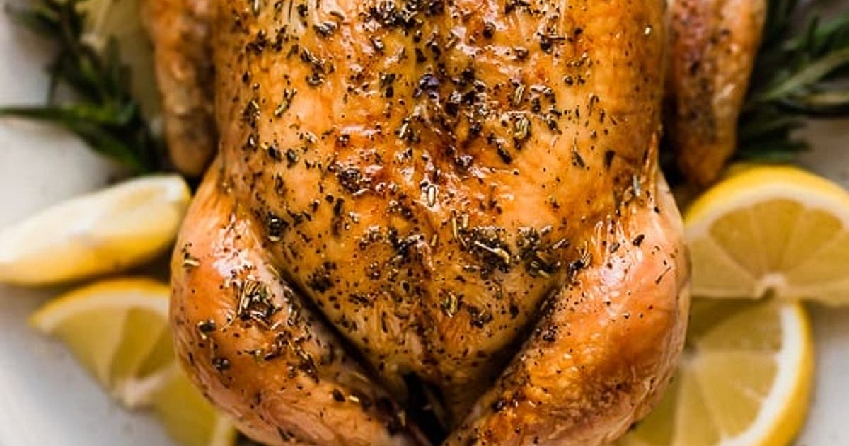 Roast Chicken with Rosemary and Lemon Recipe | Samsung Food App