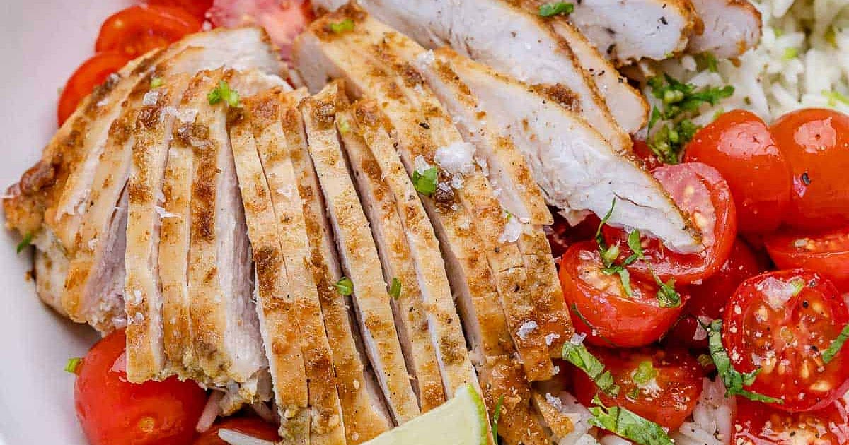 Cilantro Lime Chicken Rice Bowls Recipe | Samsung Food App