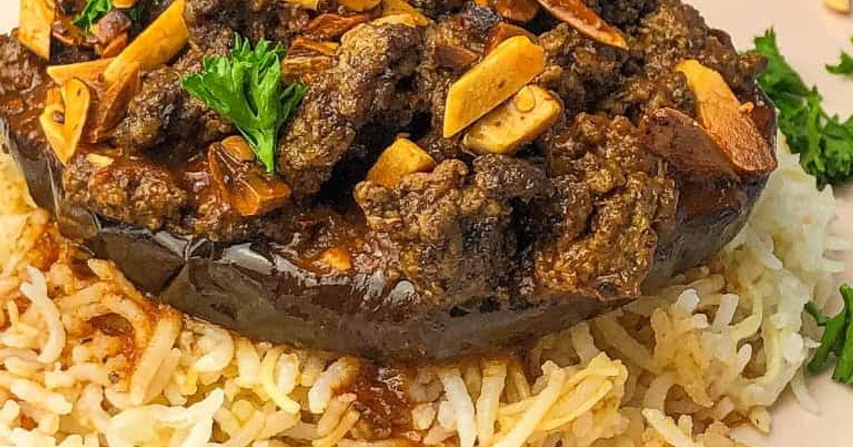 Baked Stuffed Eggplant Recipe | Samsung Food App