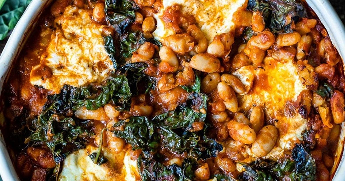 Italian Baked Beans and Kale Recipe | Samsung Food App