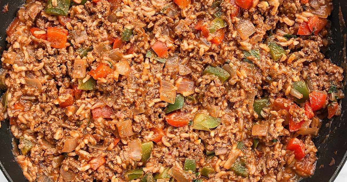 One Pot Deconstructed Stuffed Peppers Recipe | Samsung Food App