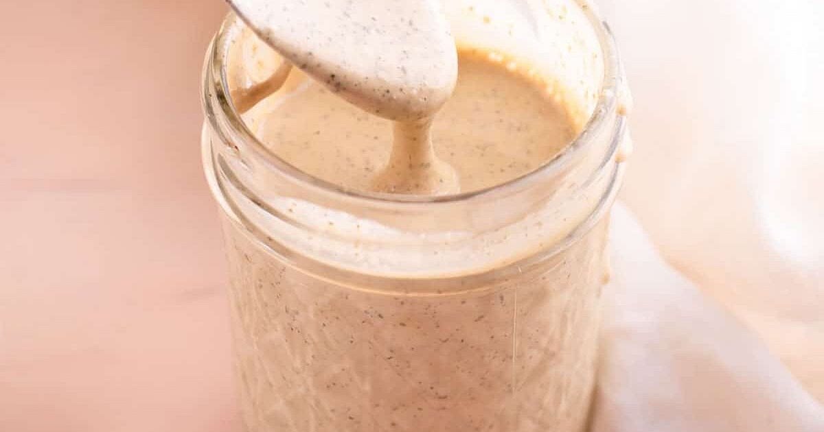 Goddess Style Tahini Salad Dressing Recipe | Samsung Food App