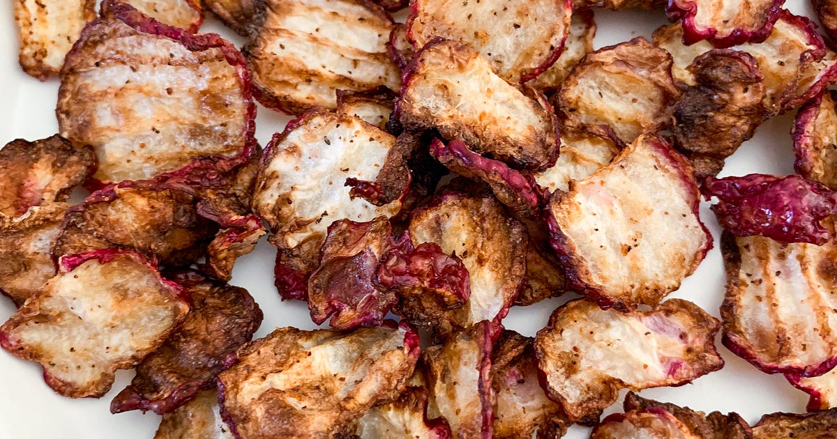 Low Carb Keto Air Fryer Radish Chips Recipe | Samsung Food App
