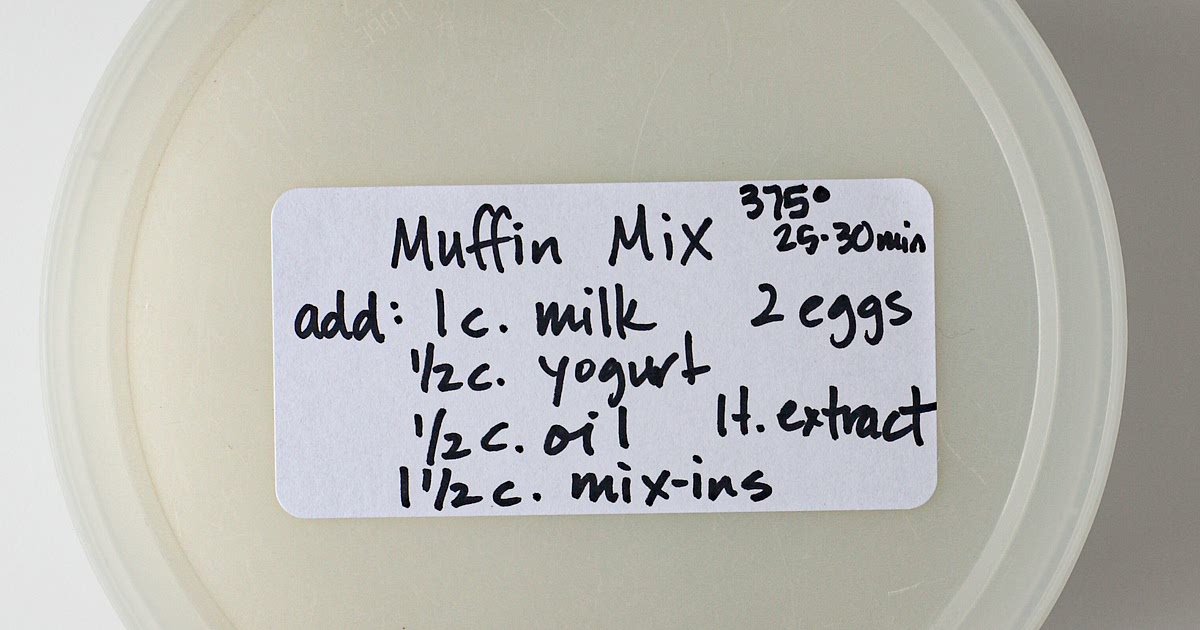 Homemade Muffin Mix Recipe | Samsung Food App