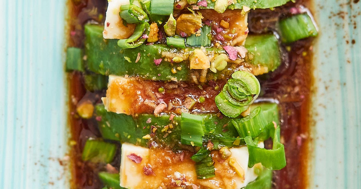 Vegan Tofu Avocado Salad Recipe | Samsung Food App