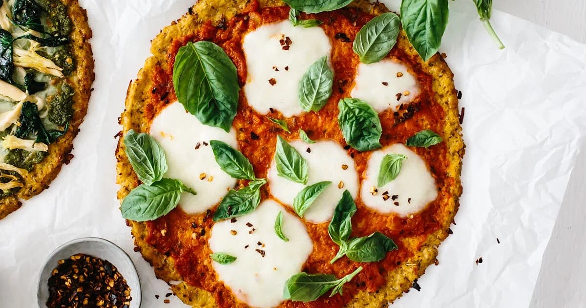 Cauliflower Pizza Crust (Low Carb Keto Pizza) Recipe | Samsung Food App