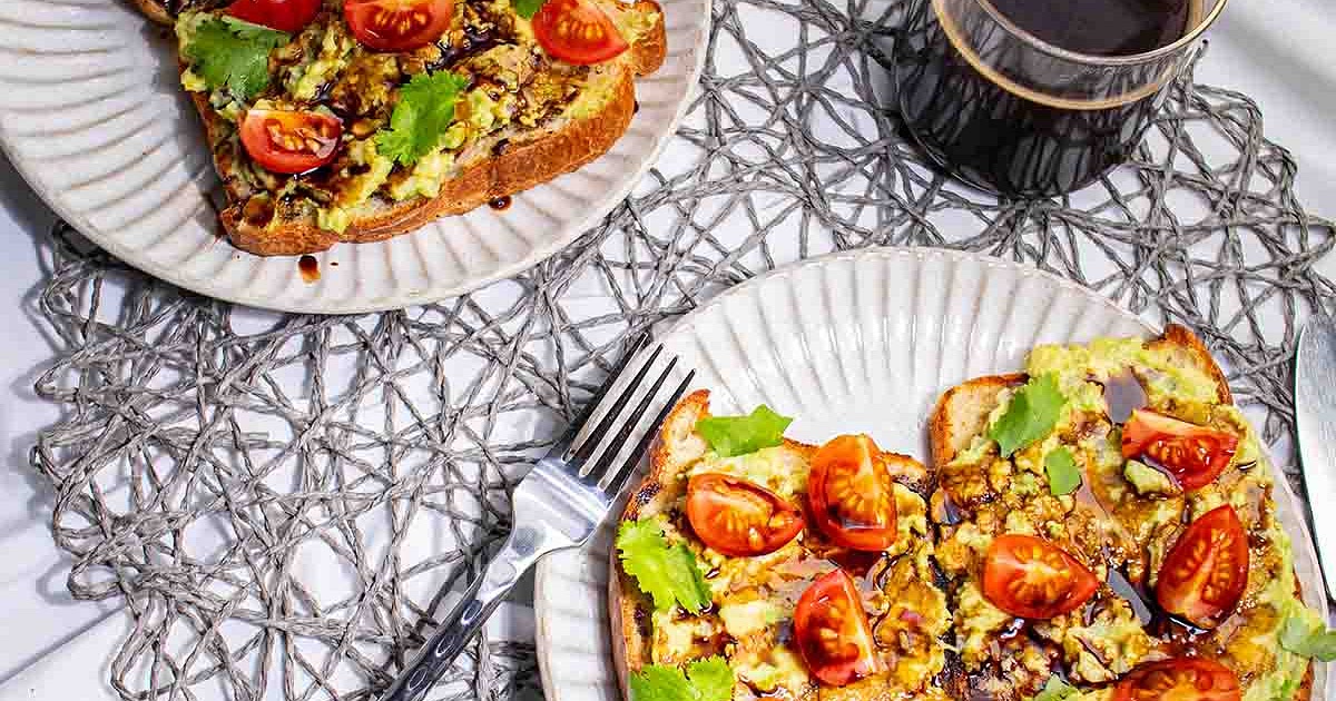 Tomato Avocado Toast Recipe | Samsung Food App