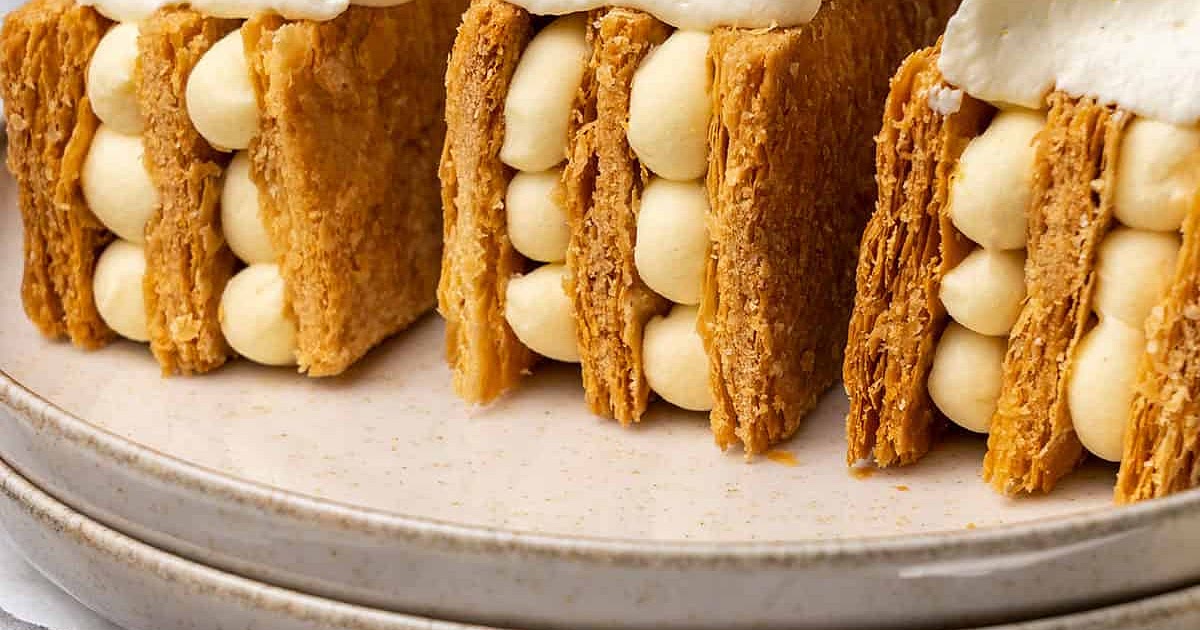 Mille Feuille (VIDEO) Recipe | Samsung Food App