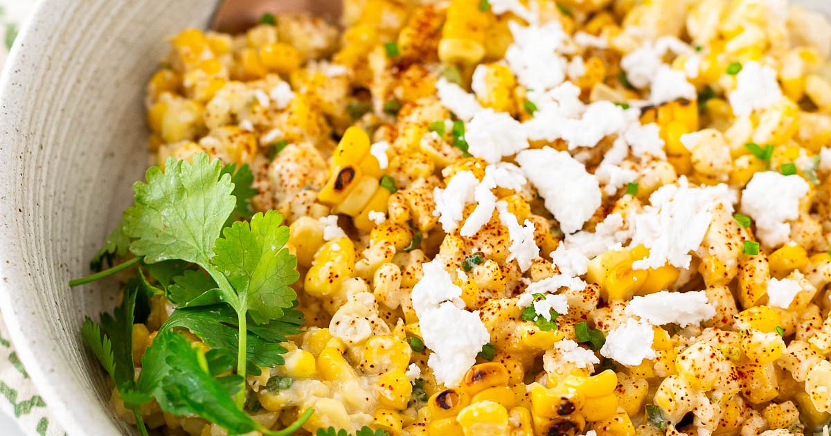 Dairy Free Mexican Street Corn Salad Recipe | Samsung Food App
