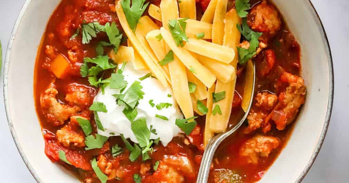 Easy One Pot Low Carb Turkey Chili Recipe | Samsung Food App