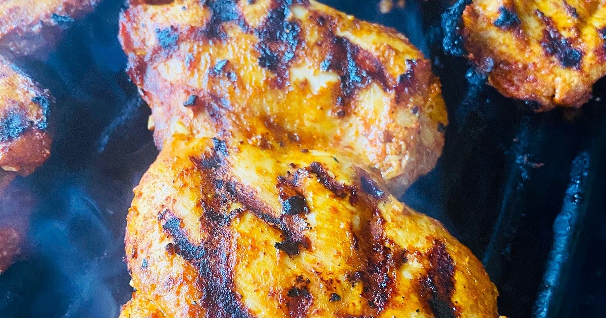 Grilled Taco Chicken Thighs Recipe | Samsung Food App