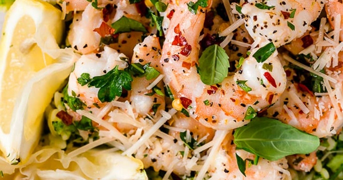 Shrimp Scampi with Broccoli Orzo Recipe | Samsung Food App