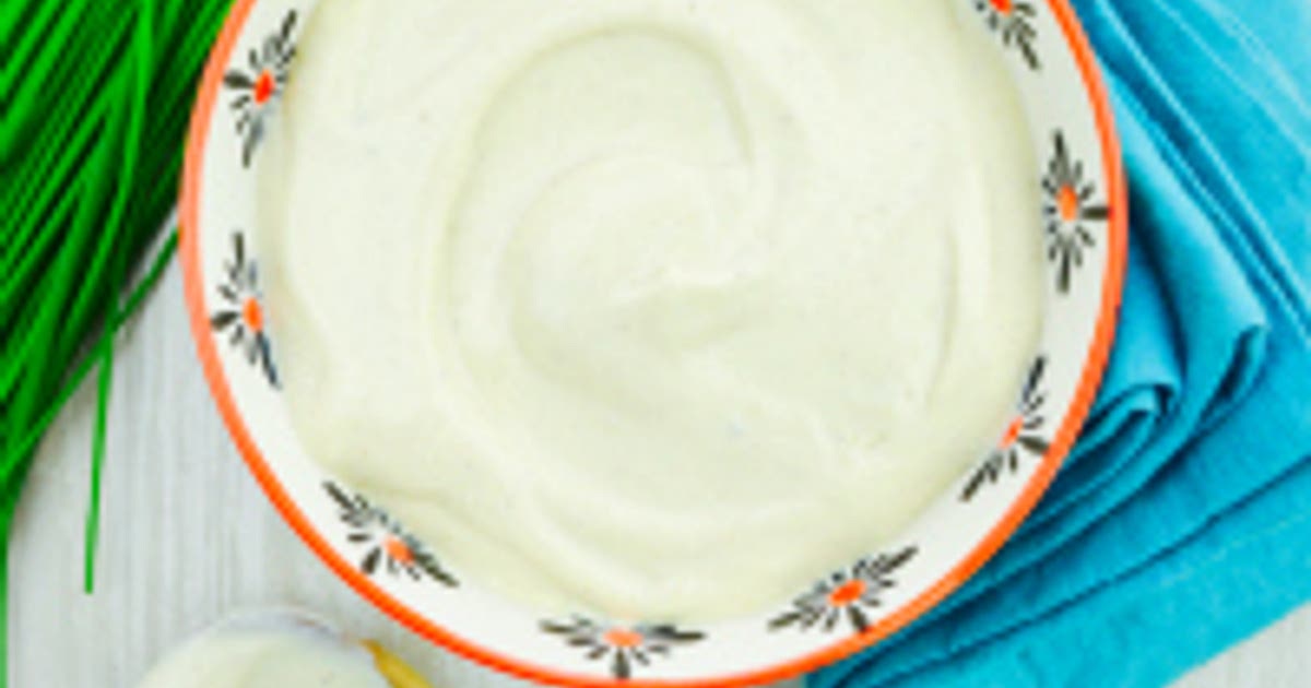 No-Oil Nutritarian Mayo Recipe | Samsung Food App