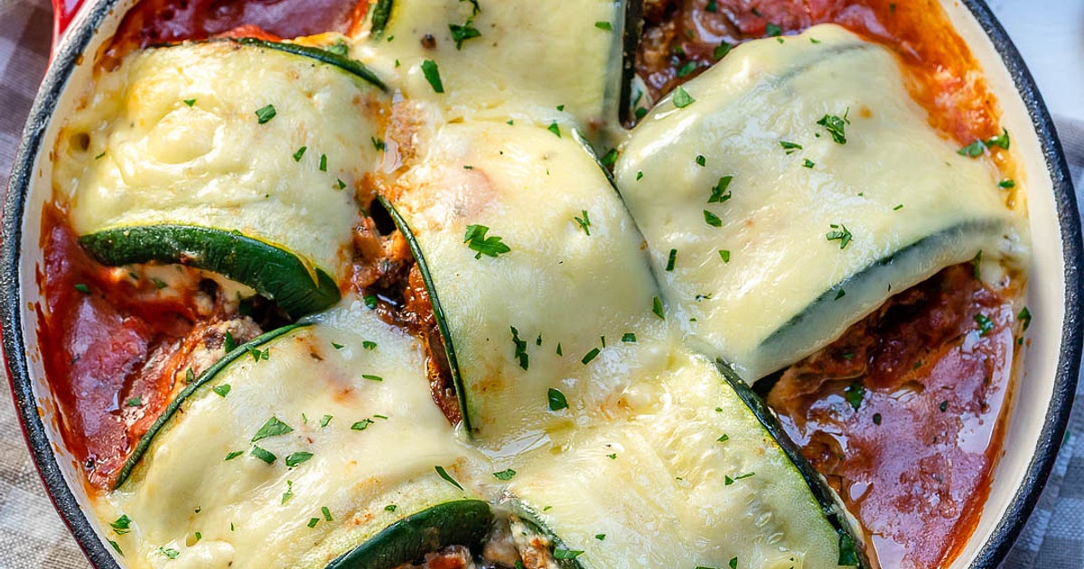 Mushroom Zucchini Lasagna Rolls Recipe | Samsung Food App
