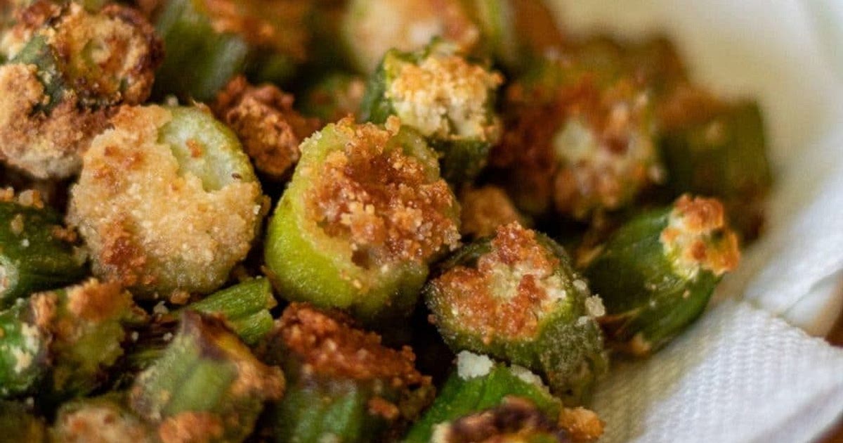 Low Carb Fried Okra Recipe | Samsung Food App