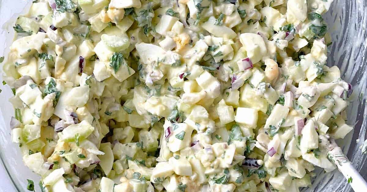 Egg Salad with Mustard Dressing Recipe | Samsung Food App