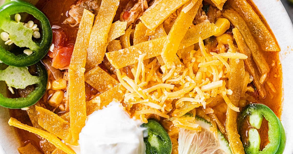 Chicken Tortilla Soup Recipe | Samsung Food App