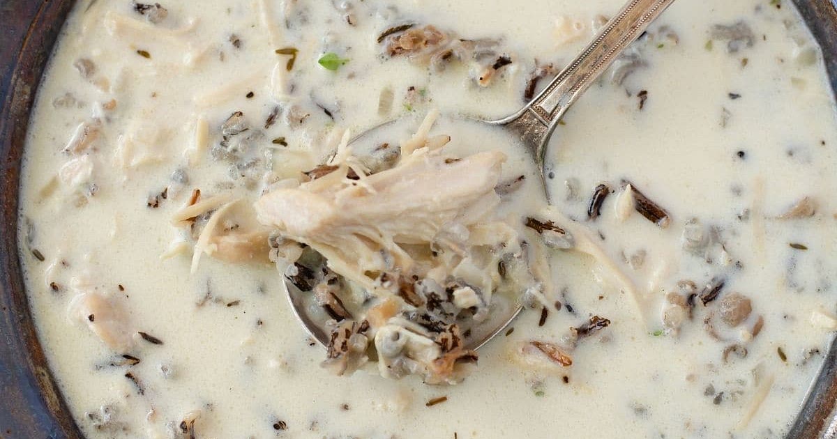 Crock Pot Chicken Wild Rice Soup Recipe | Samsung Food App