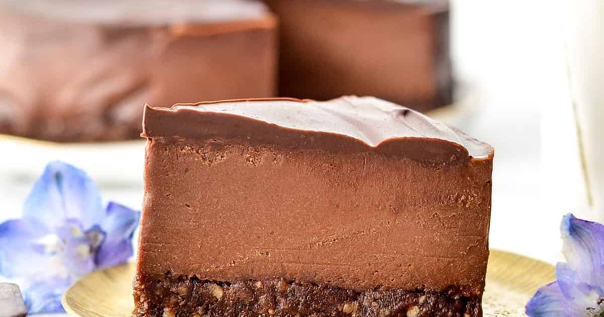 Vegan Peanut Butter Chocolate Cheesecake Recipe | Samsung Food App