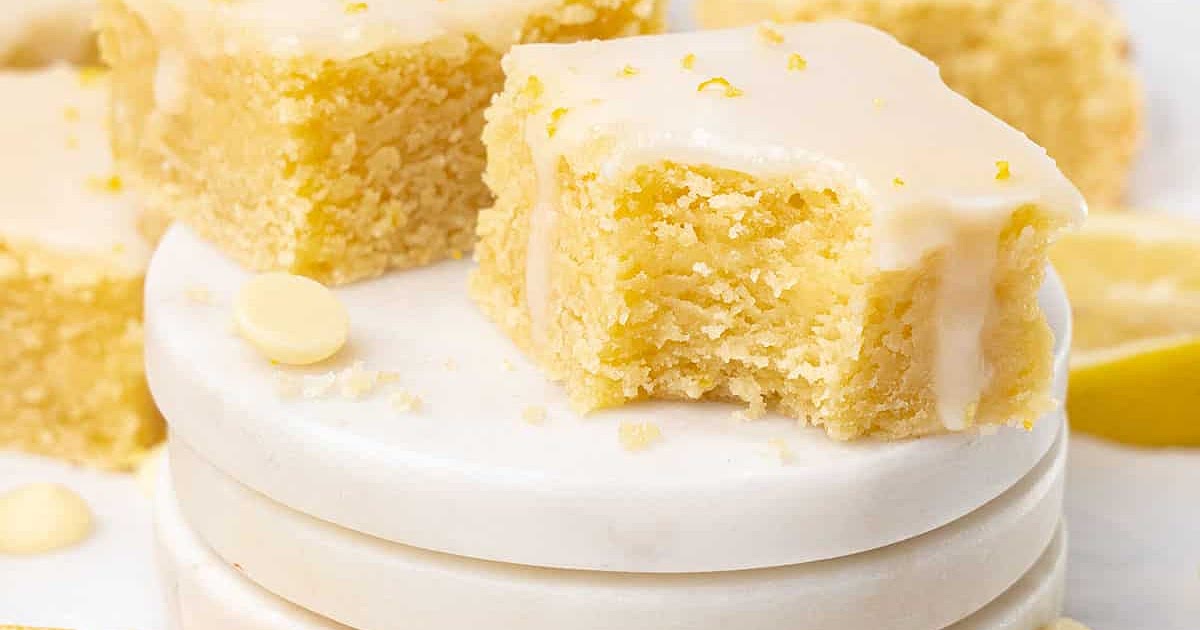 Lemon Brownies Recipe | Samsung Food App