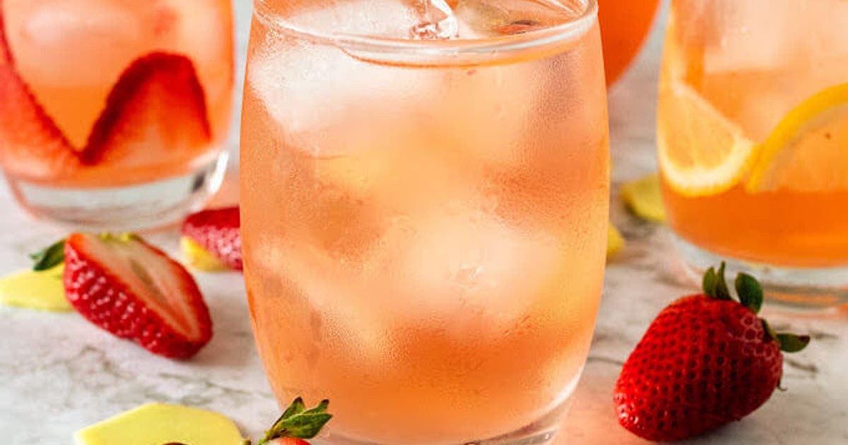 Strawberry Ginger Switchel (electrolyte drink, easy ferment) Recipe | Samsung Food App