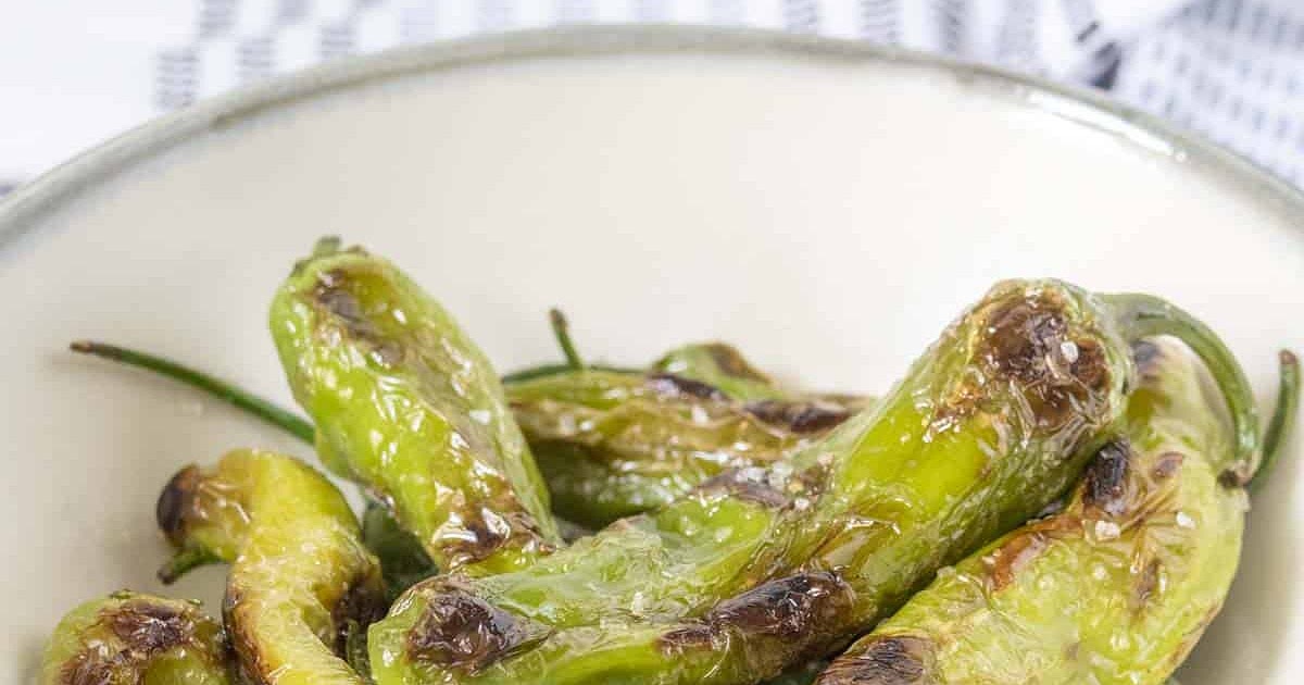 Grilled Shishito Peppers Recipe | Samsung Food App